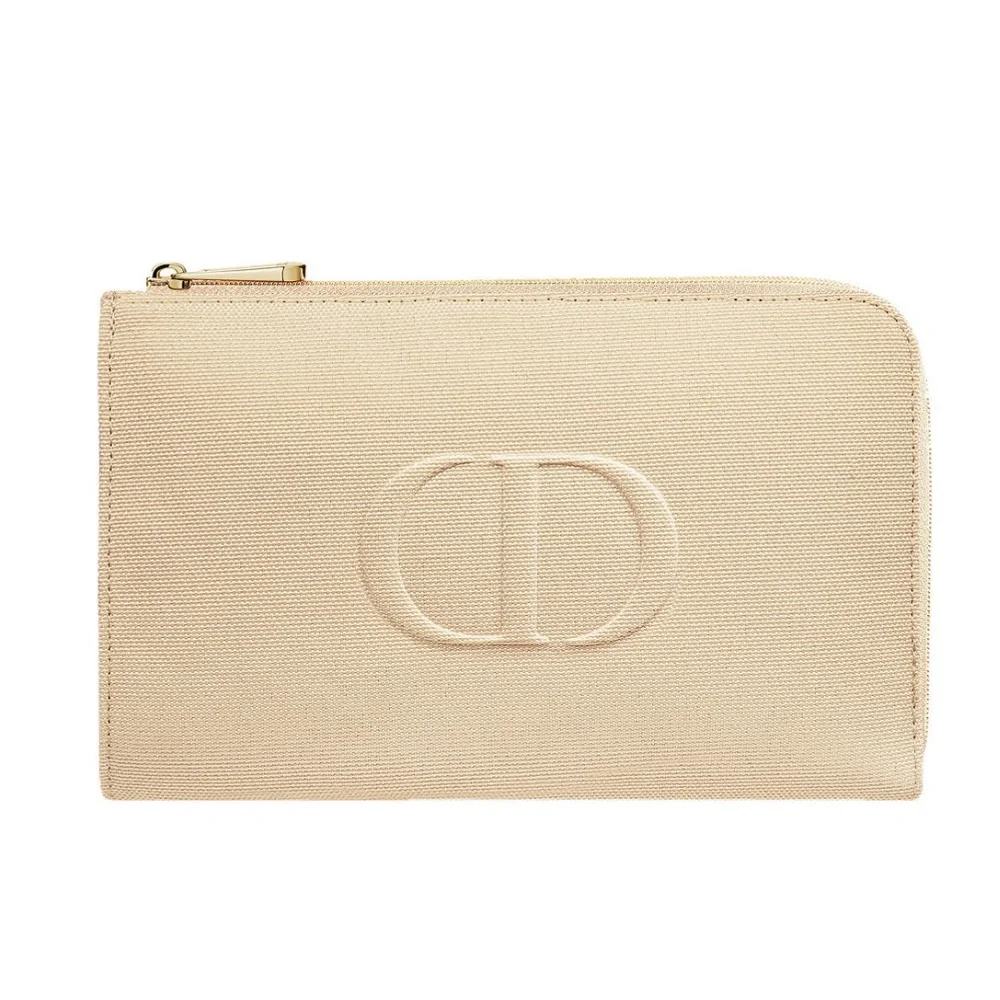 Dior Cream Cosmetic Bag